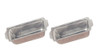 OakridgeStores.com | International Miniatures - Aluminum Bread Pans - 2pc Set - 1:12 Scale Dollhouse Miniature - 65592 731851655926