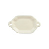 OakridgeStores.com | International Miniatures - White Serving Plate with Handles - Dinnerware Serving Tray - 1:12 Scale Dollhouse Miniature - 65640 731851656404