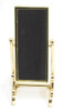 OakridgeStores.com | International Miniatures - Gold Rectangular Floor Mirror - 1:12 Scale Dollhouse Miniature Furniture - 65697 731851656978