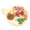 OakridgeStores.com | International Miniatures - Round Charcuterie Board - 1:12 Scale Dollhouse Miniature - 65718 731851657180