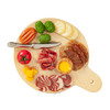 OakridgeStores.com | International Miniatures - Round Charcuterie Board - 1:12 Scale Dollhouse Miniature - 65718 731851657180