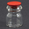 OakridgeStores.com | International Miniatures - Glass Jar with Red Lid - 1 Scale Dollhouse Miniature - 65731 731851657319