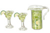 OakridgeStores.com | International Miniatures - Pitcher of Margaritas with Two Glasses - 1 Scale Dollhouse Miniature - 65734 731851657340