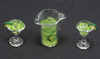 OakridgeStores.com | International Miniatures - Pitcher of Margaritas with Two Glasses - 1 Scale Dollhouse Miniature - 65734 731851657340