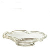 OakridgeStores.com | International Miniatures - Clear Glass Fluted Plate - 1" Scale Dollhouse Miniature - 65743 731851657241