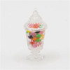OakridgeStores.com | LA Artisan Miniatures - LA - Jelly Beans in Candy Dish - 1" Scale Dollhouse Miniature - 109