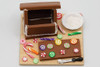 OakridgeStores.com | LA Artisan Miniatures - LA - Gingerbread House in the Making - 1" Scale Dollhouse Miniature - 110
