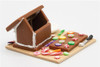 OakridgeStores.com | LA Artisan Miniatures - LA - Gingerbread House in the Making - 1" Scale Dollhouse Miniature - 110