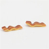 OakridgeStores.com | LA Artisan Miniatures - Bacon Strips, 2 Pieces - 1" Scale Dollhouse Miniature Food - 117