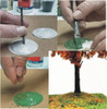OakridgeStores.com | Model Builders Supply - Dollhouse Traditional (1:12) Tree Stands for 6 Inch Trees - 4 Pieces - TRST6