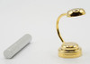 OakridgeStores.com | Miniature House - LED Battery Desk Light with Wand, Gold - 1:12 Scale Dollhouse Miniature - 51080GD