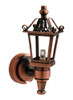 OakridgeStores.com | Miniature House - LED Battery Carriage Light with Wand, Bronze - 1:12 Scale Dollhouse Miniature - 52028 783970520289