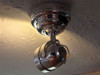 OakridgeStores.com | Miniature House - LED Battery Pewter Spot Light with Wand - 1:12 Scale Dollhouse Miniature Light - 59110 783970591104