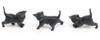 OakridgeStores.com | Multi Minis - Tiny Black Cat Figure - Assorted Styles - 1:12 Scale Dollhouse Miniature - 5622 749939622586