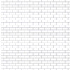OakridgeStores.com | World Miniatures - Subway Tile Sheet - White, Small - for All Scales Dollhouse Miniature Flooring - 24978S