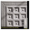 OakridgeStores.com | World Miniatures - Faux Tin Ceiling Panel - 1" Scale Dollhouse Miniature - 34945
