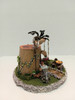 RESALE SHOP - VTG Handmade 1:12 Fairy Village Dollhouse Diorama - BABE-FAIRYVILLAGE-NS5760
