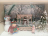 RESALE SHOP - VTG Handmade 1:12 Snowy Day Display - BABE-LETITSNOW-NS5749