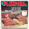 RESALE SHOP - Lionel Set of Two Die-Cast illuminated Bumpers #2283 - RIOR-6-2283-NOB5441