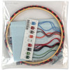 OakridgeStores.com | Dimensions - Holiday Family Truck - Learn-A-Craft Counted Cross Stitch Kit - 14 Count, 6 Inch Round - 72-09005 088677090050