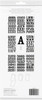 OakridgeStores.com | American Crafts - Large Rockabye Black - Remarks Sticker Book - 42225 718813422253