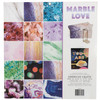 OakridgeStores.com | American Crafts - Marble Love - Single-Sided Paper Pad 12 x 12, 48 Sheets - 375034 718813750349