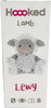 OakridgeStores.com | Hoooked - Lamb Lewy - White & Grey - Amigurumi DIY Crochet Kit with Eco Barbante Yarn - PAK130