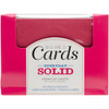 OakridgeStores.com | American Crafts - Everyday Solid A2 Cards with Envelopes - Boxed Cardmaking Set, 40 Cards/40 Envelopes - 366247 718813662475