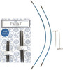 OakridgeStores.com | ChiaoGoo - TWIST Short Combo Set 2 inches & 3 inches - Interchangeable Knitting Needle Tips - Size 7/4.5mm - 7123-7 812208029444