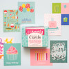 OakridgeStores.com | American Crafts - Blank Birthday - Cards & Envelopes Set - 4.25 x 5.5 inches, 40 Pack - 356507 718813565073