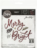 OakridgeStores.com | Sizzix - Merry & Bright - Thinlits Dies by Tim Holtz, 6 Dies - 664739 630454264699