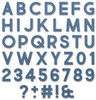 OakridgeStores.com | Sizzix - Alphanumeric Bold - Thinlits Dies by Tim Holtz - 80/Pkg - 665205 630454269960