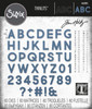 OakridgeStores.com | Sizzix - Alphanumeric Bold - Thinlits Dies by Tim Holtz - 80/Pkg - 665205 630454269960