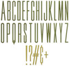 OakridgeStores.com | Sizzix - Alphanumeric Stretch Upper - Thinlits Dies by Tim Holtz - 31/Pkg - 665206 630454269977