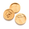 OakridgeStores.com | American Crafts - Layered River - Color Pour Resin Coasters 3/Pkg - Wood - 34003378 718813523394