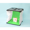 OakridgeStores.com | We R Makers - Greenscreen & Gray - We R ShotBox Background Infinity Backdrops - Fabric, 2 Pack - 660437 633356604372