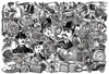 OakridgeStores.com | Tim Holtz - Idea-ology Engraving Layers - Die-Cut Ephemera 76/Pkg - TH94125 040861941258