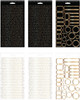 OakridgeStores.com | Tim Holtz - Advantus - Metallic - Idea-ology Spiral Bound Sticker Book - 4.5 x 8.5 inches - TH94134 040861941340