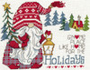 OakridgeStores.com | Imaginating - Gnome Place Like Home - Counted Cross Stitch Kit, 14 Count, 8 x 6 inches - 3289 054995032898
