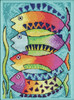 OakridgeStores.com | Mill Hill - Peces - Laurel Burch Counted Cross Stitch Kit - LB302112 098063005643