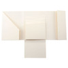 OakridgeStores.com | Tim Holtz - Advantus - Off White - Idea-ology Accordion Folio 6 x 4.5 inches - TH94215 040861942156