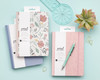OakridgeStores.com | American Crafts - Point Planner - Pink Floral Perfect Bound Planner - Dot Grid, 120 Sheets, 6 x 8.25 inches - 99001199 718813921497