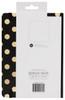 OakridgeStores.com | American Crafts - Point Planner - Black with Gold Dots Perfect Bound Planner - Dot Grid, 120 Sheets, 6 x 8.25 inches - 99001338 718813921824