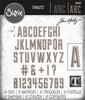 OakridgeStores.com | Sizzix - Alphanumeric Emporium - Thinlits Dies by Tim Holtz, 41/Pkg - 666282 630454284970