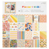 OakridgeStores.com | American Crafts - Jen Hadfield Flower Child - Single-Sided Paper Pad 12 x 12 inches, 48/Pkg - 34014146 765468043906