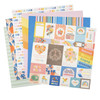 OakridgeStores.com | American Crafts - Jen Hadfield Flower Child - Single-Sided Paper Pad 12 x 12 inches, 48/Pkg - 34014146 765468043906