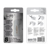 OakridgeStores.com | Tim Holtz - Tonic - Retractable Craft Knife Refill Blades - Wide Point, For 3356E, 5/Pkg - 3358EUS 841079133585