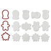 OakridgeStores.com | We R Makers - Globe - Christmas - We R Die & Stamp Shifters - 3 Dies & 12 Stamps - 60001023 765468019284