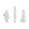 OakridgeStores.com | Tim Holtz - Advantus - Idea-ology Salvaged Figures Large - Santa, Toy Soldier & Snowman Resin Figurines - TH94361 040861943610