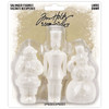OakridgeStores.com | Tim Holtz - Advantus - Idea-ology Salvaged Figures Large - Santa, Toy Soldier & Snowman Resin Figurines - TH94361 040861943610